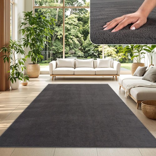 Tappeto salotto antracite - tappeto,