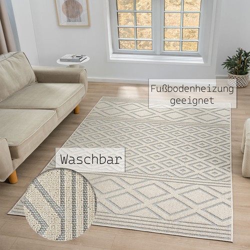 Tappeto boho pelo alto - tappeto,