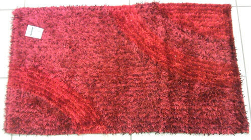 Tappeto shaggy rosso - tappeto, 105