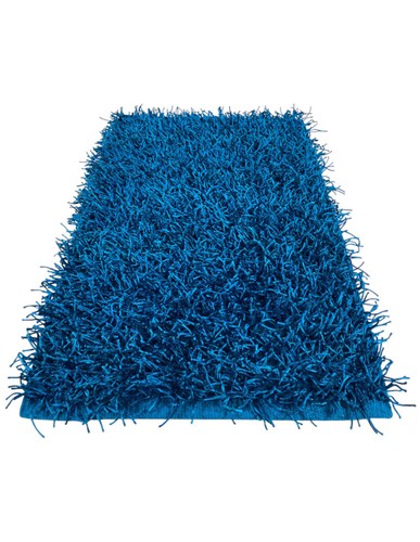 Tappeto shaggy blu - shaggy, moderno
