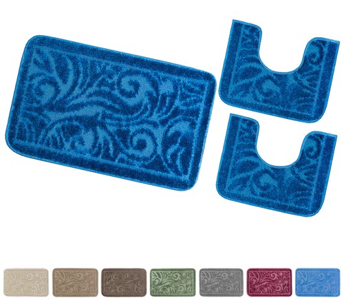 Tappeto bagno parure set - bagno, 3