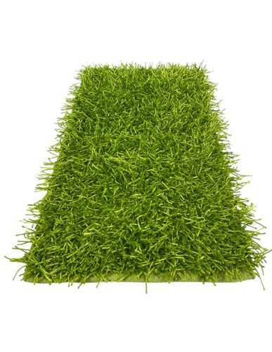 Tappeto shaggy verde moderno - tappeto,